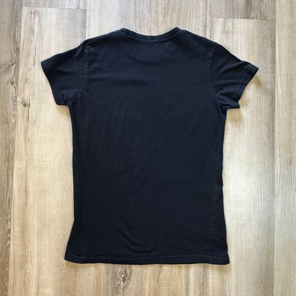 Buffy The Vampire Slayer Women’s Cut Black Shirt Size Small Y2K Goth Retro TV - Picture 4 of 4